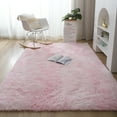 thumbnail image 3 of YouLoveIt Area Rugs Rectangle Plush Area Rug Non-Slip Floor Mat Carpet Plush Area Rug Fluffy Floor Rug Large Fuzzy Area Rugs Fluffy Room Carpets for Living Room, Bedroom, Home Decor, 3 of 8