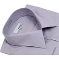 thumbnail image 2 of Modena Men's Contemporary Slim Fit French Cuff Solid Dress Shirt - Lavender - 17.5 6-7, 2 of 4