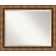 thumbnail image 2 of Amanti Art Beveled Wood Wall Mirror - Manhattan Bronze Frame - Outer Size: 33 x 27 in, 2 of 5
