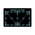 thumbnail image 2 of BotaniNest Football Training Mat 90 X 60 Cm 3.5 Mm Diatomaceous Mud Non Slip Football Mat Training Mat For Control And Kicktrainer, 2 of 6