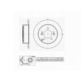 thumbnail image 4 of Winstop Brake Rotor, Rear WS239499, Kia Rondo 2012-2007, 4 of 4