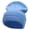 Sky Blue, variant on Swirly Arrow Embroidered 12 Inch Long Knitted Beanie - Sky Blue OSFM