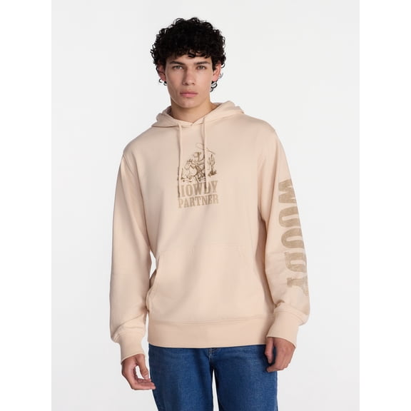 Toy Story Men's and Big Men's Graphic French Terry Fleece Hoodie, Sizes XS-5XL
