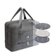 thumbnail image 5 of Bolsa de viaje/deporte, bolso de mano, compartimento para zapatos, impermeable, fitness, gris, 39x18x30 cm, 5 of 5