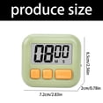 thumbnail image 3 of Compacts Kitchen Countdowns Timer For Baking Cooking Homework ABS Construction Simple Operations Battery Operated, 3 of 7