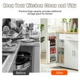 thumbnail image 5 of 53'' Kitchen Storage Islands with Drawers and Trash Can Storage for Kitchen & Dining. Modern Farmhouse Design White 53.2"W x 20.9"D x 38.0"H., 5 of 10