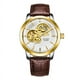 thumbnail image 2 of Reloj para hombre, reloj mecánico automático, luminoso, resistente al agua, con correa hueca, reloj dorado para estudiantes, 2 of 2