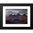 thumbnail image 2 of James Dickson Innes 24x18 Black Modern Framed Museum Art Print Titled - Deep Twilight, Pyrenees, 2 of 5