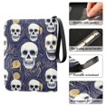 thumbnail image 5 of ALAZA Skull Swirl Line Trading Card Binder 4 Pocket Cards Collection Album 400 Folder Holder, 5 of 6