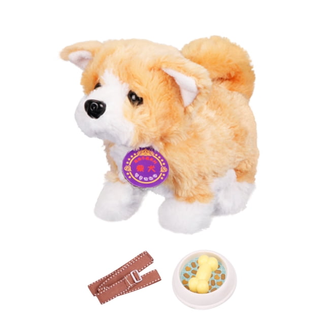 Pet Puppies Children's Toys Walking Will Be Called Wagging Tail Simulation Cute Dog Family Baby Development