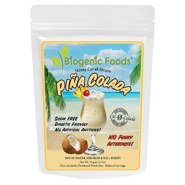 Skinny Cal0Colada Zero Calorie All Natural Pina Colada Cocktail Mix