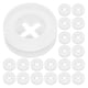 thumbnail image 1 of Straw Hole Plug Silicone for Bottle Cap Travel Use White Color Protection 30Pcs, 1 of 5