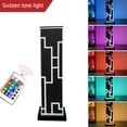 thumbnail image 3 of COM1950s Christmas Table Decorations, Small Table Lamp, Technology Sense 16 Color-Changing Architectural Decoration Table Lamp Desktop Rectangular Night Bar Clear Bar Desktop L-Shaped A-Tm, 3 of 8