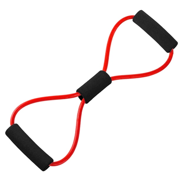 8 Word Yoga Fitness Pecho Expansor Cuerda Goma Banda Elástica para Ejercicio Deportivo Ehuebsd Para estrenar
