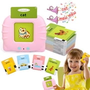 Eycobeauty Talking Flash Cards Learning Toys for 2 3 4 5 6 Year Old Boys Girls,Educational Toddlers Toys Reading Machine with 224 Words, Preschool Montessori Toys and Birthday Gift for Kids Ages 2-6