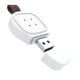 thumbnail image 3 of Cargador de reloj magnético inalámbrico para Fitbit Versa 3/Sense Stand (USB blanco) Ehuebsd Para estrenar, 3 of 9