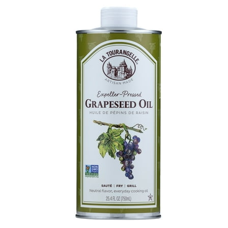 La Tourangelle, Expeller-Pressed Grapeseed Oil, 25.4 fl oz (750 ml)