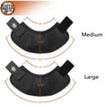 thumbnail image 6 of SmithBuilt Equine Hoof Overreach No Turn Ballistic Bell Boots for Horses, Black - Medium, 6 of 7