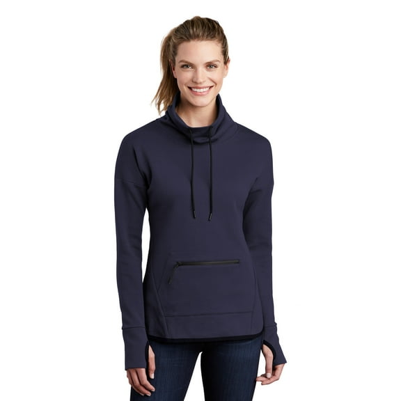 Sport-Tek Ladies Triumph Cowl Neck Pullover LST280