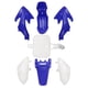 thumbnail image 1 of Juego Carenado Plástico para Motocicleta CRF 50 Dirt Pit Bike 7 Uds. Azul + Blanco, 1 of 8