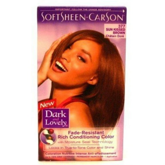 Dark & Lovely Color #377 Sun Kissed Brown (Pack of 6)