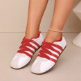 thumbnail image 2 of YOUYEDIAN Sneakers for Women Round Toe Slip On Fashion Sport Flats Casual Elastic Strap Design Comfy Training Shoes, 2 of 5