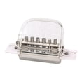 thumbnail image 2 of arctrm Binder Hole Punch Portable Nonslip Easy Clean Desk Loose Leaf Paper Hole Puncher Clear, 2 of 9