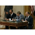 thumbnail image 2 of Anwar Sadat Jimmy Carter And Menahem Begin At The Camp David Accords Signing Ceremony Which Lead To A Peace Treaty, 2 of 2