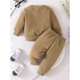 thumbnail image 3 of GXFC Baby Boys Fall Outfits Set Clothes Infant Long Sleeve Sweatshirt and Elastic Waistband Pants 2Piece Casual Autumn Warm Clothing for Newborn Boys, 3 of 9