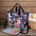 thumbnail image 1 of Bolsa de tejer portátil de gran capacidad, paquete de almacenamiento de hilo, accesorios de costura Likrtyny Para estrenar, 1 of 9