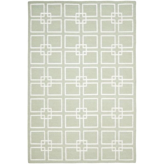 Safavieh Martha Stewart 5' X 8' Flatweave Rug in Fennel Seed Green