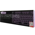 thumbnail image 2 of Teclado para juegos Orzly RX250-K Pink RGB USB con cable, 2 of 7