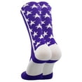 thumbnail image 2 of All Stars Crew Socks (Purple/White, Small), 2 of 2