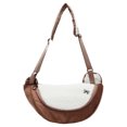 thumbnail image 1 of Masa Suave Cuerpo Cruzado Retro Bolso Lana Mujeres Gran Capacidad Correa Ajustable, 1 of 9