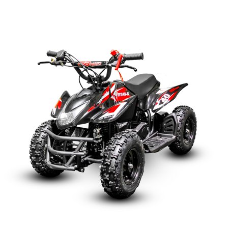 40CC 4-Stroke Gas Power ATV Off Road Mini Quad Titan for Kids,