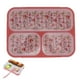 thumbnail image 4 of Fiambreras Resistentes Al Calor, Contenedores De Aperitivos, Contenedor De Comida Portátil, A Prueba De Herrumbre, 3 Cajas De Almuerzo De Celosía, Cajas De Comida Para Estudiantes, Senderismo Minnieouse HA027423-01, 4 of 7