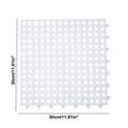 thumbnail image 3 of Plastic Bathroom Floor Mat Non-Slip Drainage Mat | Hollow Splicing Shower Mat | Waterproof Anti-Fatigue Mat for Bathroom, Kitchen, Pool, Pet Area, Entryway, 3 of 7