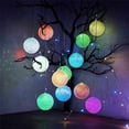 thumbnail image 2 of Campana de viento LED solar para exteriores, ideal para decorar el jardín, resistente al agua, con luces LED que cambian de color para porches, fiestas, balcones, patios, casas y fiestas., 2 of 5