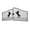 Horse, variant on Chery Industrial 18x8 ft Dual Swing Driveway Steel Gate with Deer Design