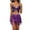 Purple, variant on HXWCHs Fringe Sequin Two Piece Skirt Set with Elegant top and Mini Skirt for Partywear and Event Styling One Size Purple