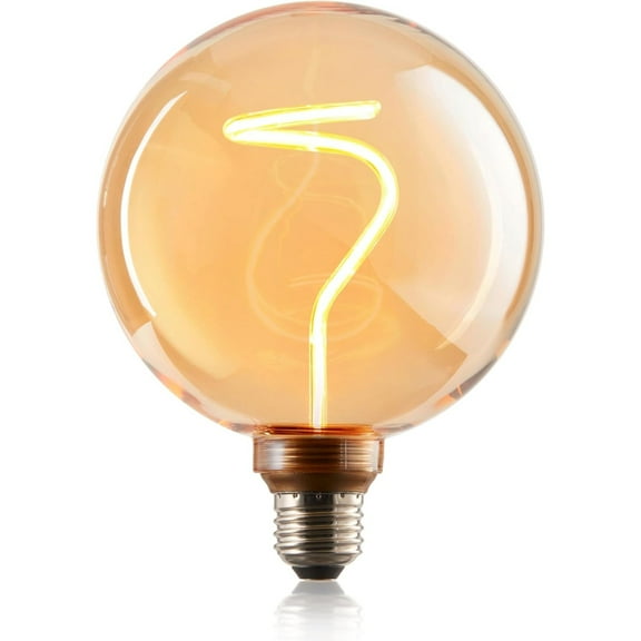 Next Glow Decorative LED Edison Bulb, Dimmable 2000K, E26, Oversized Globe Bulb