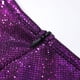 thumbnail image 4 of Vestido ajustado de manga larga con cuello en V y lentejuelas sexy para mujer: vestido de fiesta elegante y ajustado, tejido de poliéster, elástico y transpirable, 4 of 7