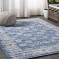 thumbnail image 5 of JONATHAN Y MODERN PERSIAN 5 x 8 Area Rug, Vintage Moroccan Traditional - Blue/Ivory, MDP101E-5, 5 of 10