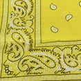 thumbnail image 4 of Pañuelo Paisley Perfecl para la Cabeza Amarillo, 4 of 8