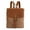 Coffee, variant on Retro backpack crazy horse leather women,Creamy white