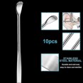 thumbnail image 5 of 10 Pack - Stainless Steel Ear Spoon Portable Ear Pick Earwax Cleaning Tools, 5 of 5