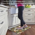 thumbnail image 6 of CounterArt "Farmhouse Fall Floral"  Decorative Kitchen Floor Mat, 6 of 7