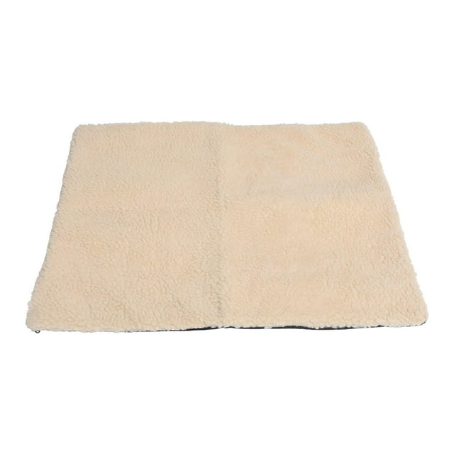 Cama autocalentable para gatos, almohadilla para mascotas, cálida, lavable, con funda extraíble, cojín autocalentable para perros, alfombrilla térmica Beige 60x90cm
