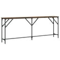 thumbnail image 6 of vidaXL Console Table Storage Side Sofa Desk for Living Room Engineered Wood, 6 of 9
