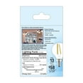 thumbnail image 4 of GE LED Light Bulb, 40 Watt, Daylight, G16.5 Globe Bulb, Small Base, 13yr, 4 of 8
